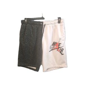 Pre-owned Jumpman Classics Shorts Mens XL Black & White Nike Air